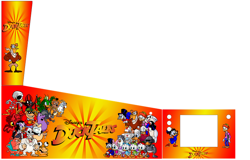 Virtual Pinball Canada DuckTales-Pinball Theme