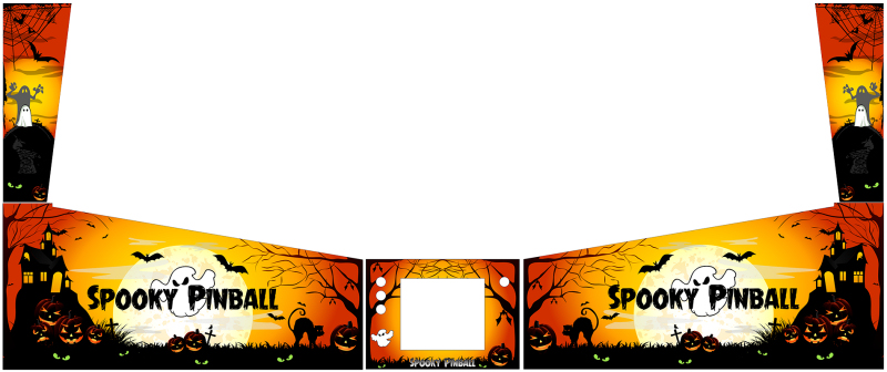 Virtual Pinball Canada Spooky-Pinball Theme